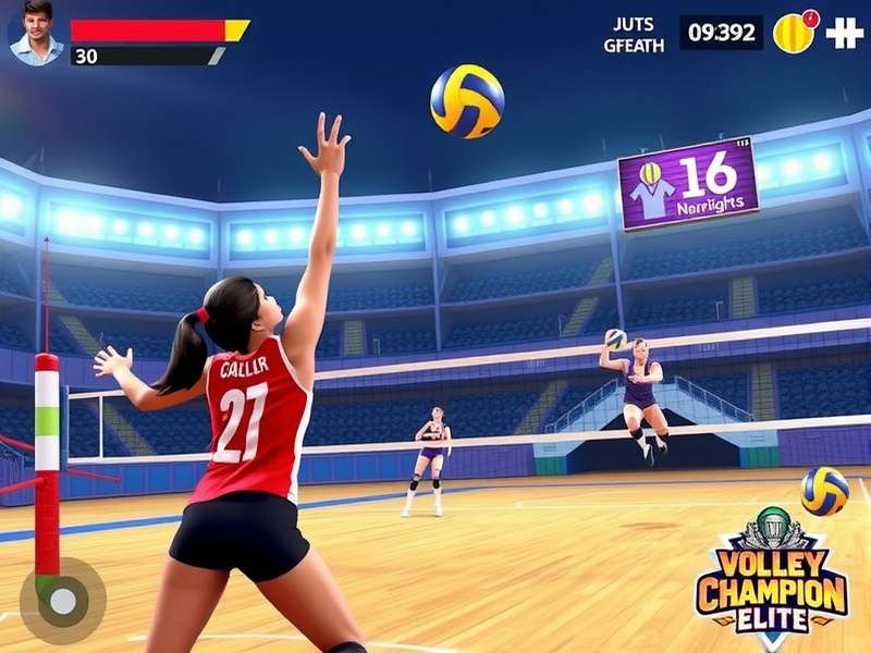 Volley Champion Elite Tournament Scene
